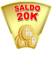 Saldo Rp 20.000